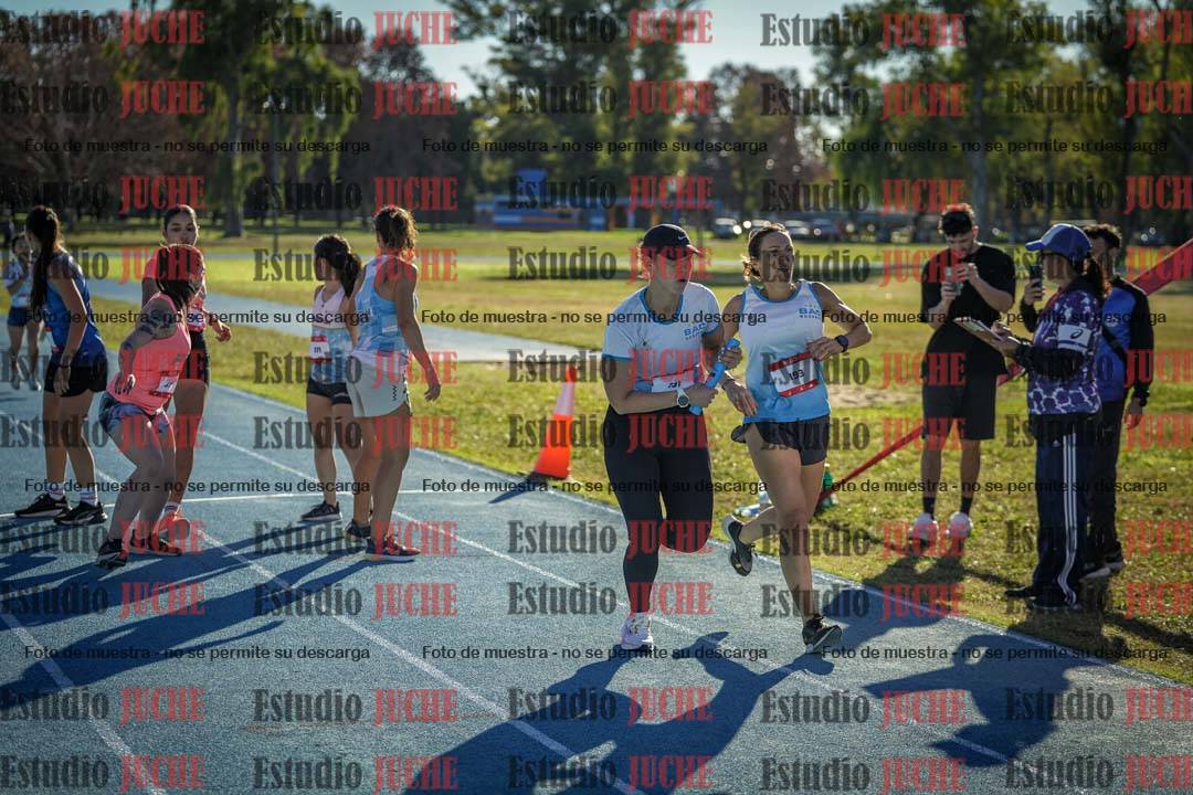 Fotos durante los relevos