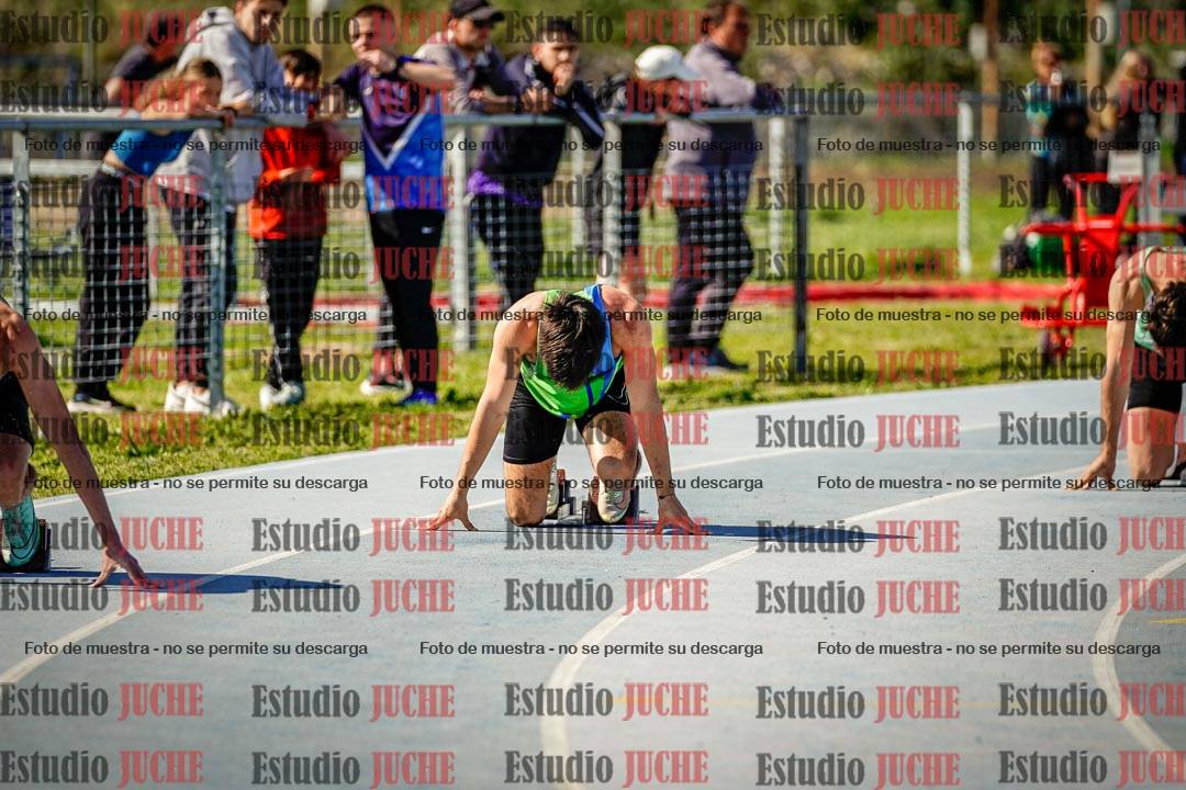 Fotos de los 200 m de varones