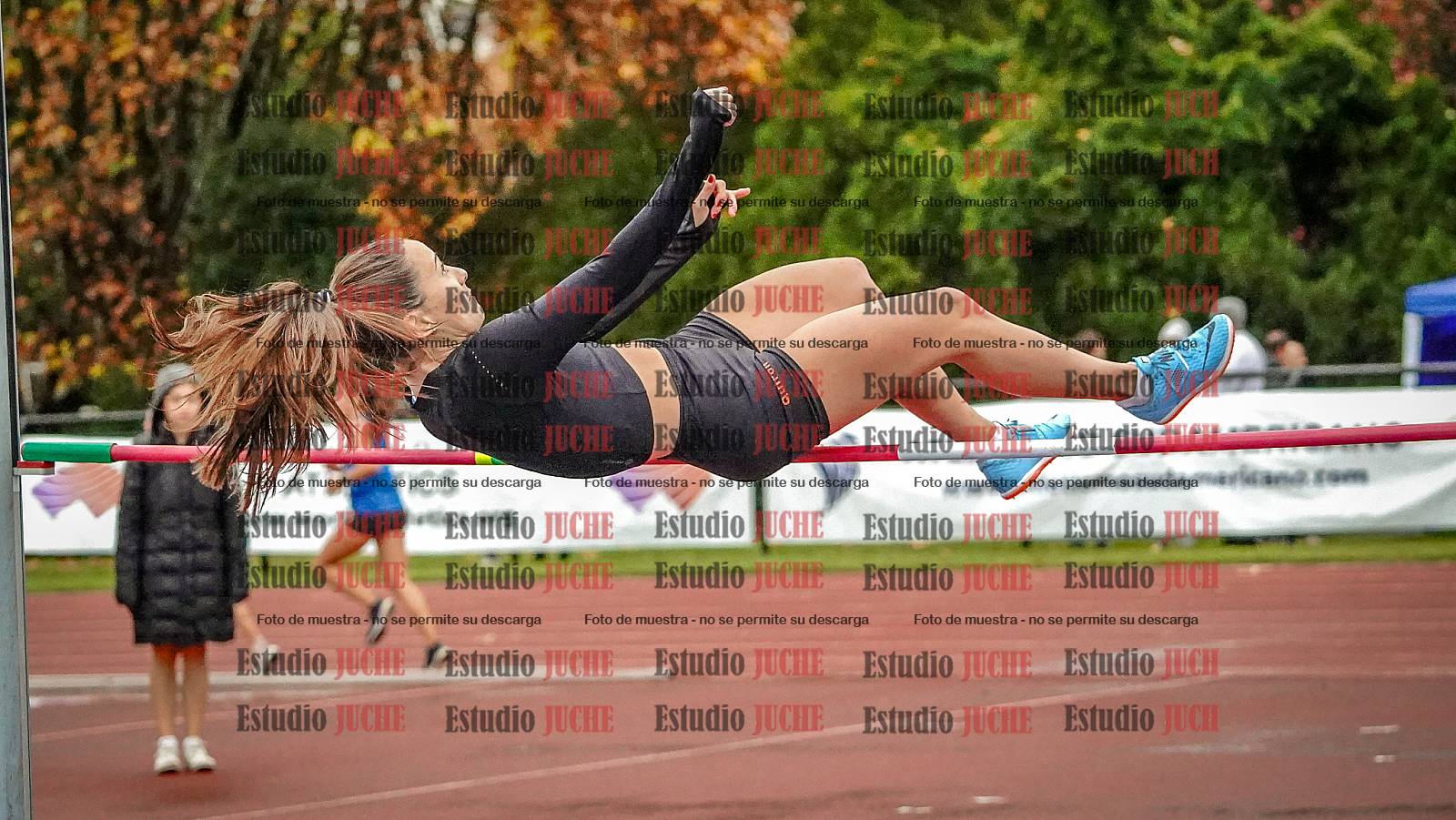 Fotos del salto en alto de mujeres - heptatlón 2