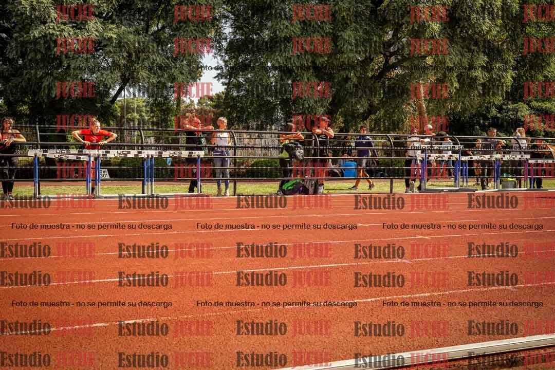 Fotos de los 100 m llanos de varones