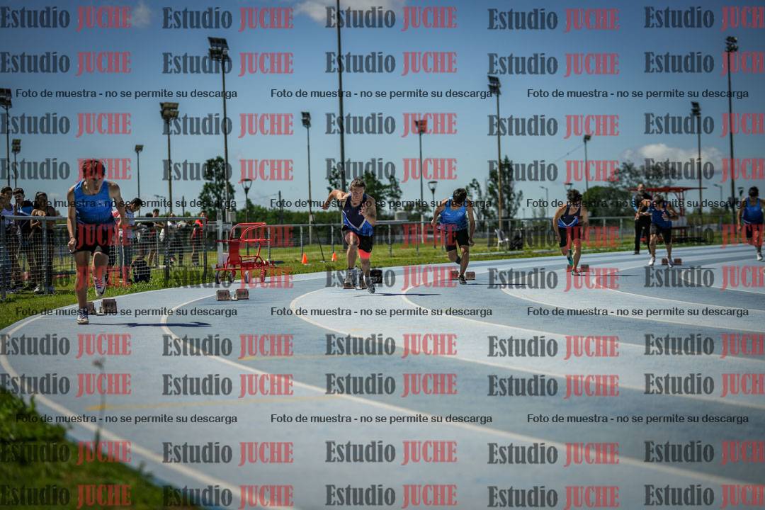 Fotos de los 200 m llanos de varones