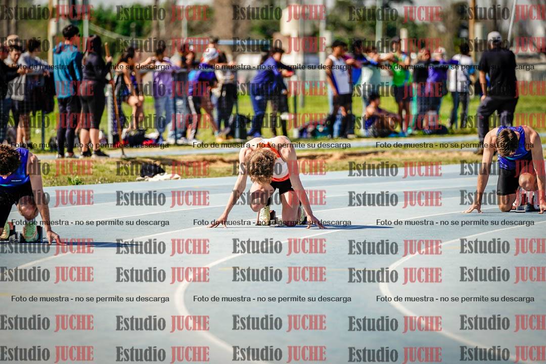 Fotos de los 200 m de varones