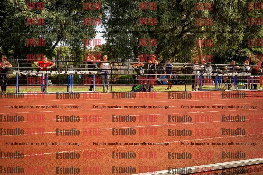 Fotos de los 100 m llanos de varones