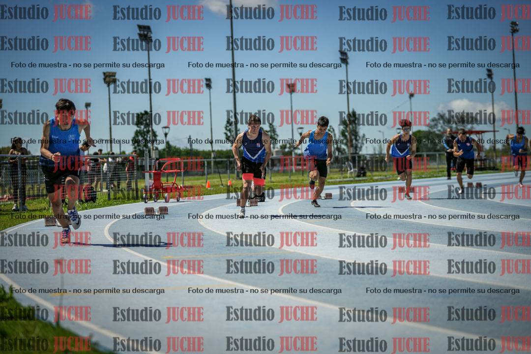 Fotos de los 200 m llanos de varones