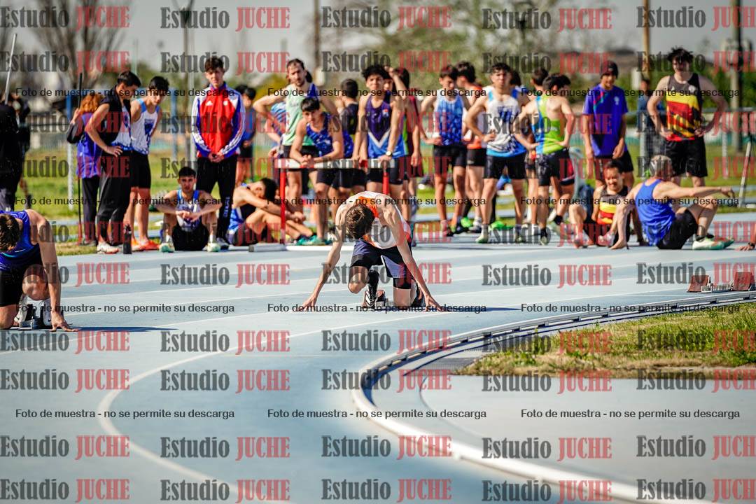 Fotos de los 200 m de varones