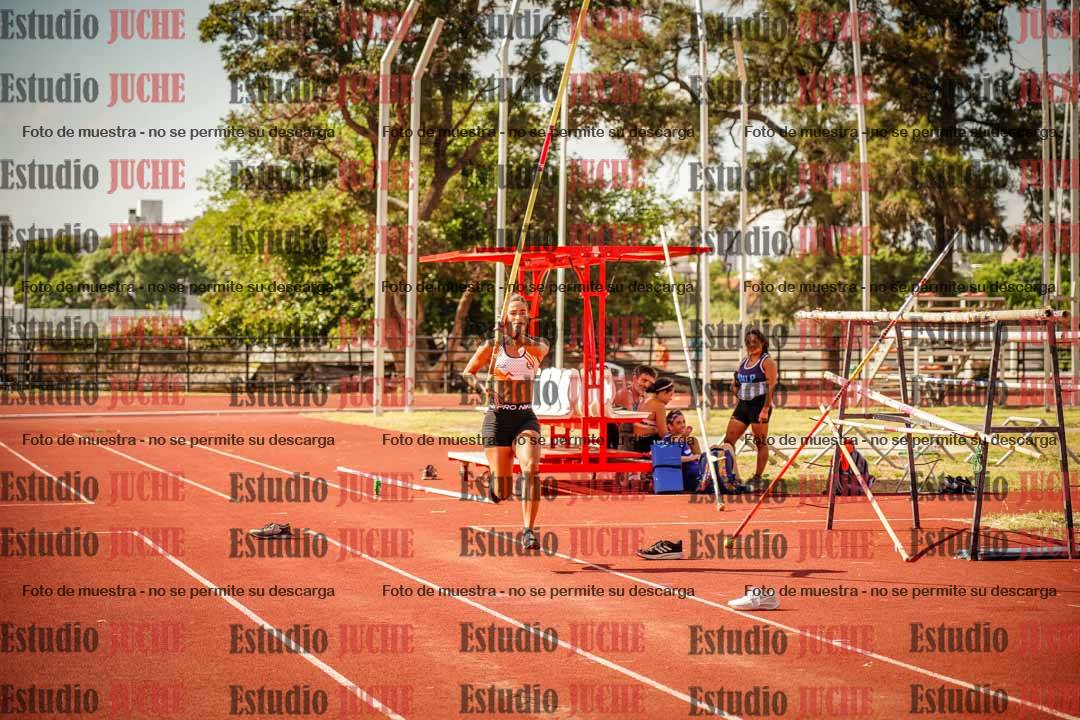 Fotos del salto con garrocha de mujeres y varones