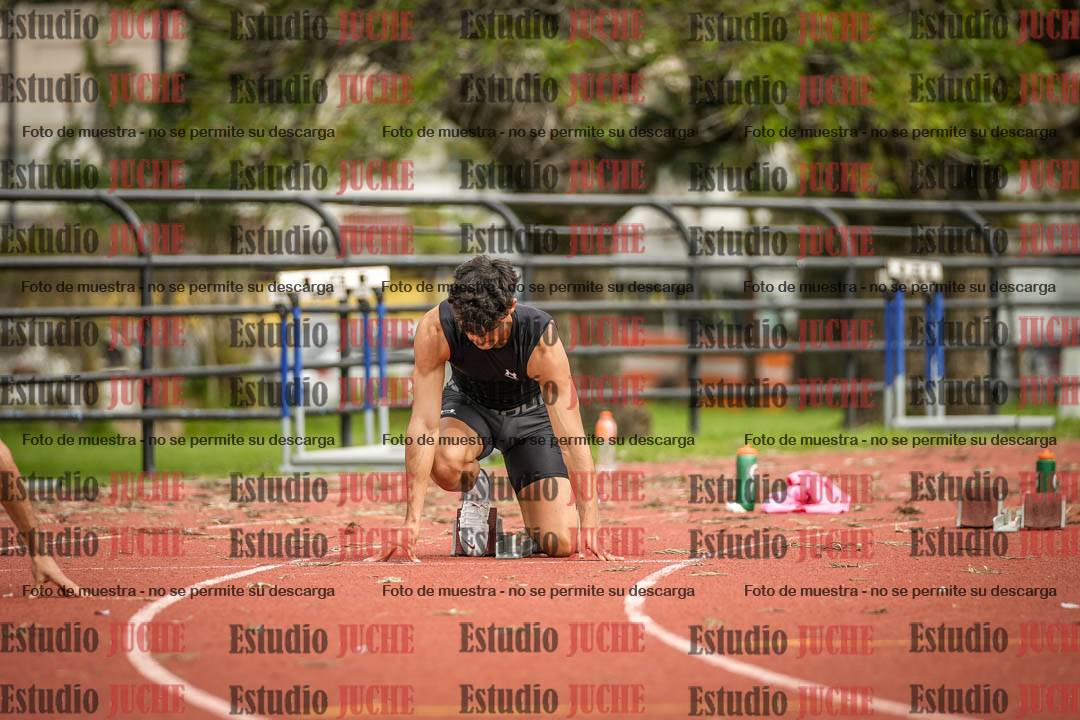 Fotos de los 200 m llanos de varones