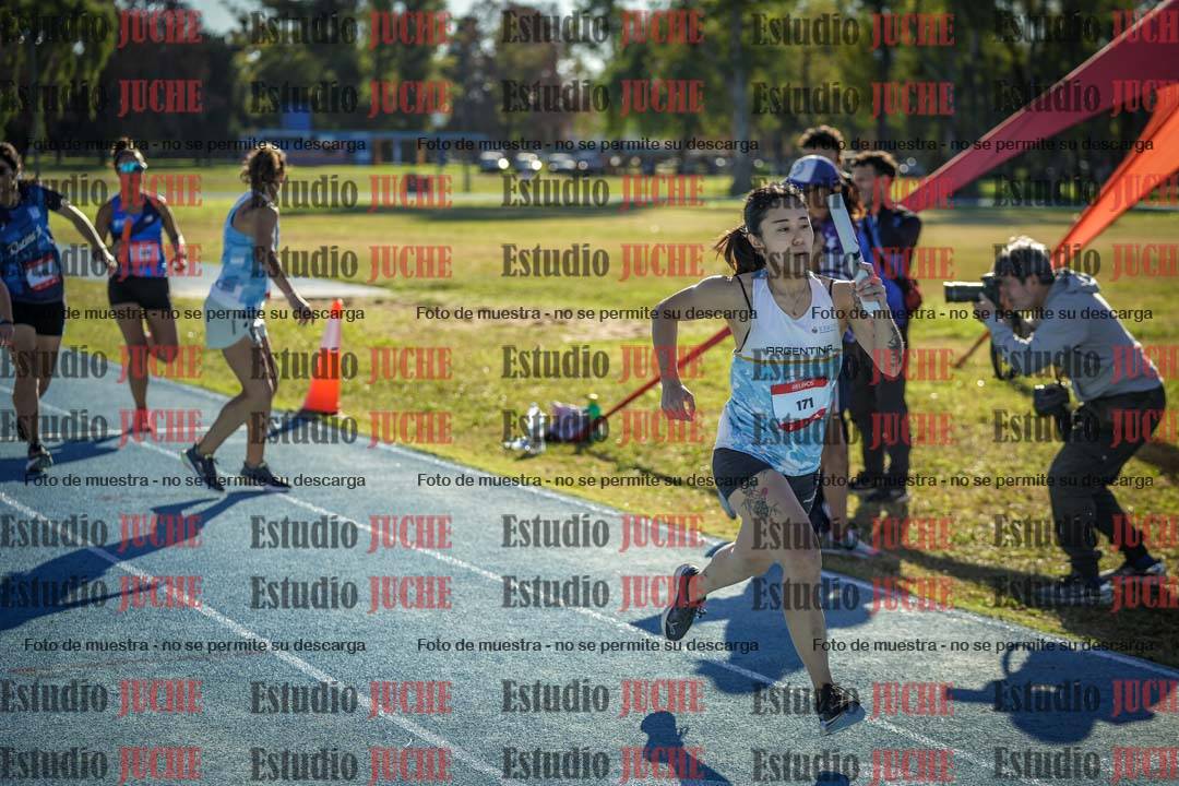 Fotos durante los relevos