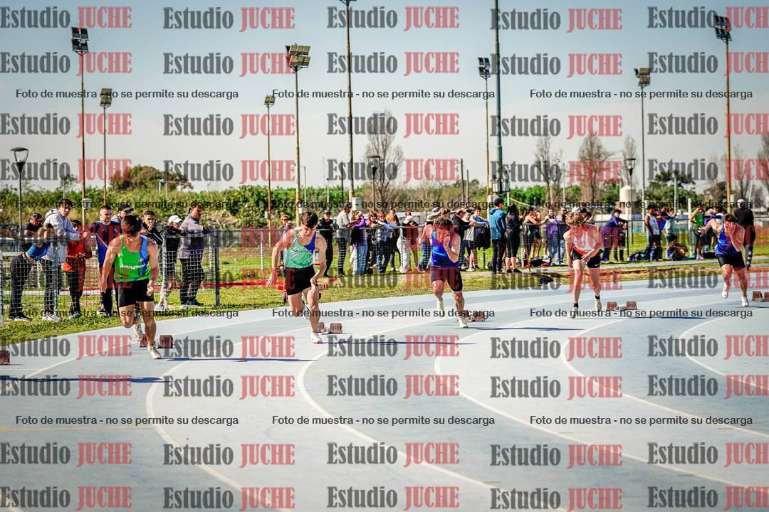Fotos de los 200 m de varones