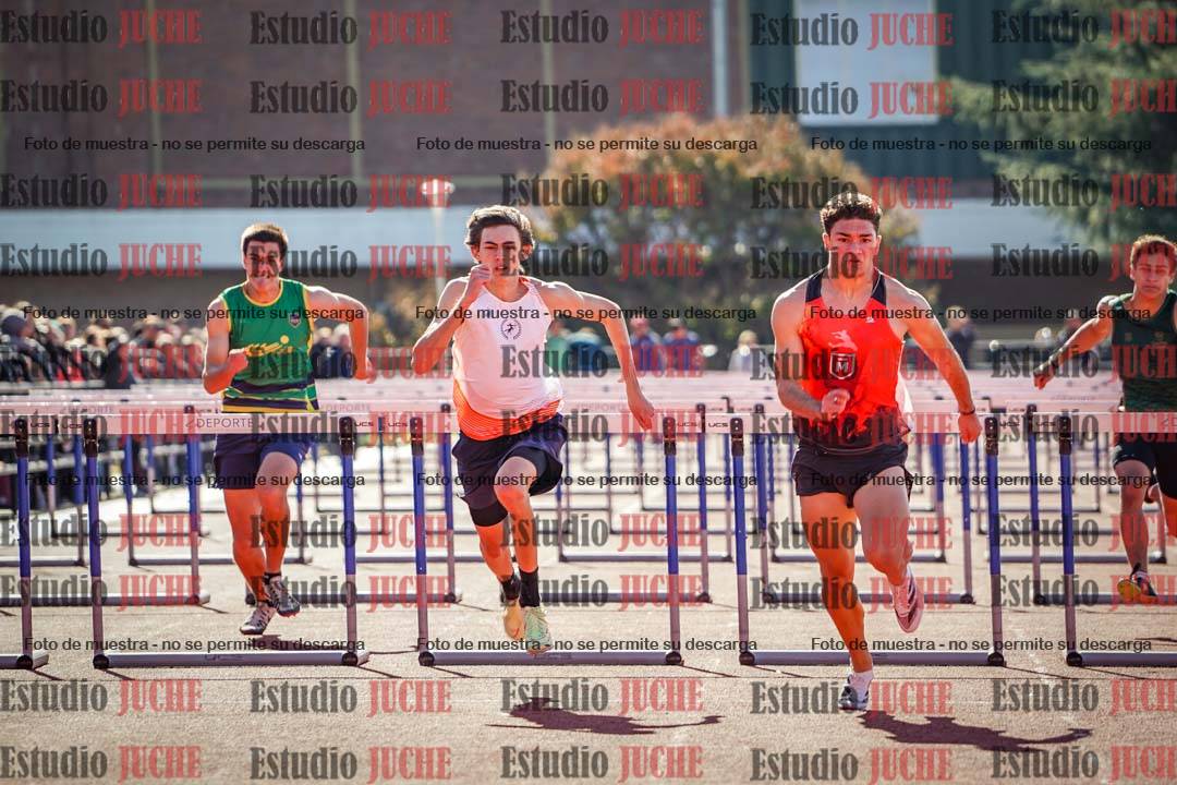Fotos de los 110 m con vallas de varones