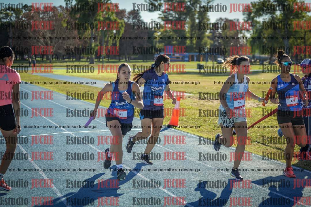Fotos durante los relevos