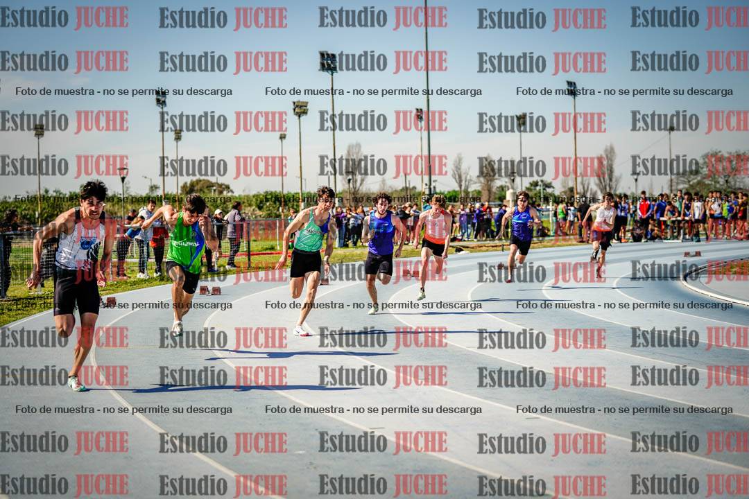 Fotos de los 200 m de varones