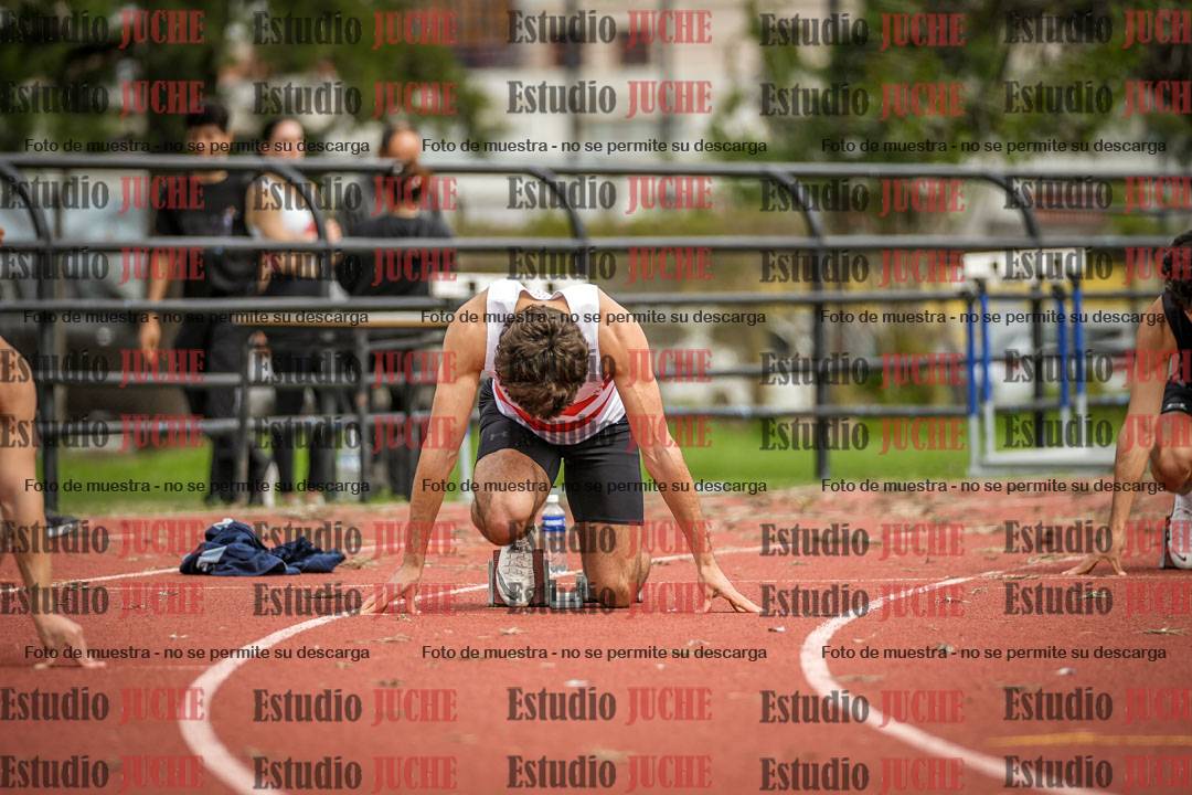 Fotos de los 200 m llanos de varones