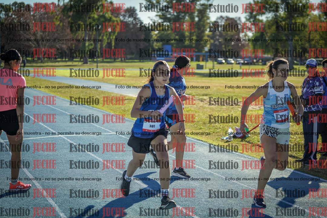 Fotos durante los relevos