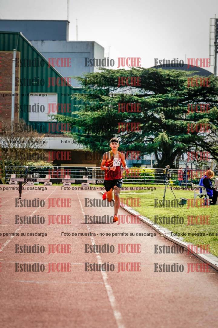 Fotos de los 1500 m con obstáculos de varones