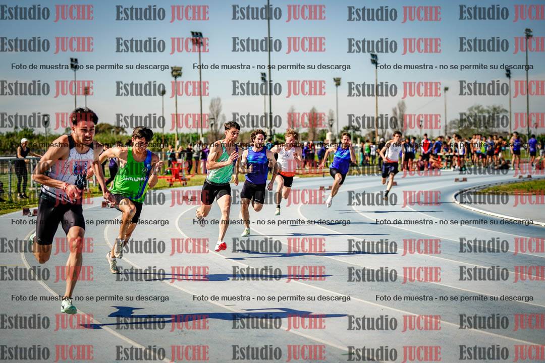 Fotos de los 200 m de varones