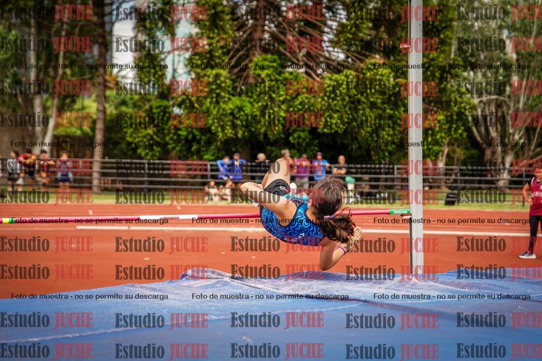 Fotos del salto en alto de mujeres