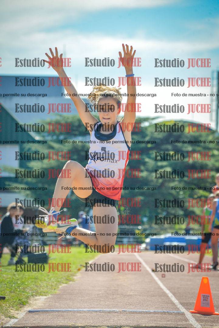 Fotos del salto en largo de mujeres - U16
