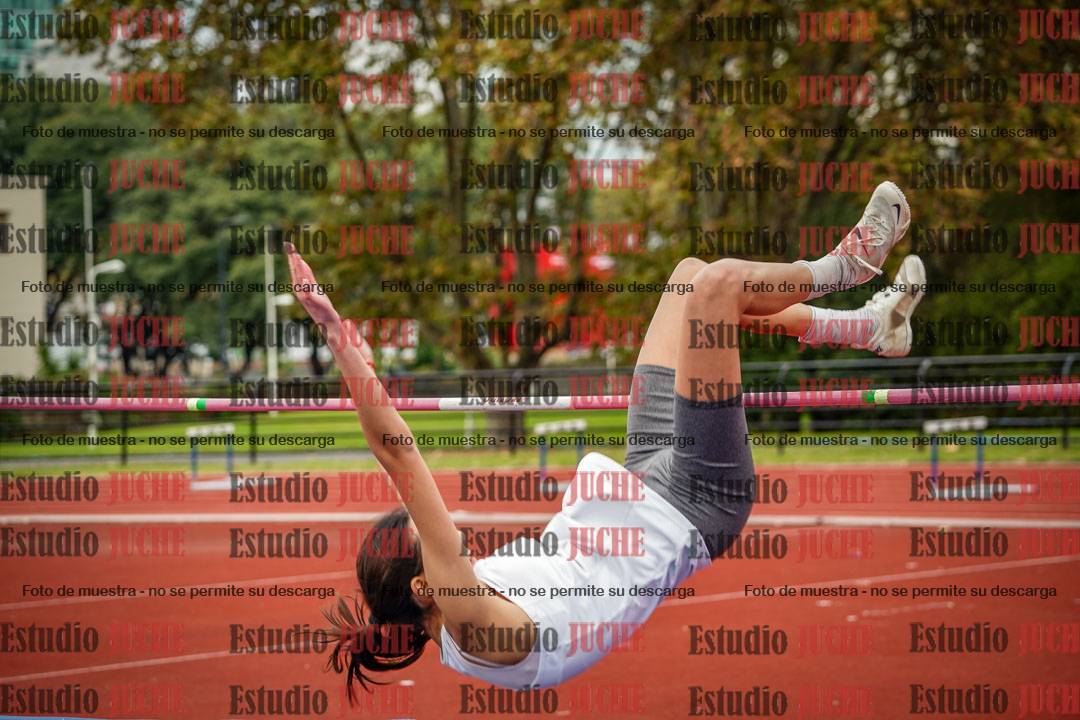 Fotos del salto en alto de mujeres