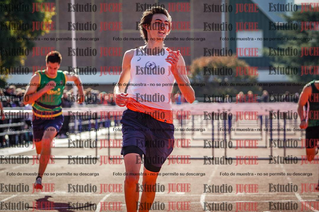 Fotos de los 110 m con vallas de varones