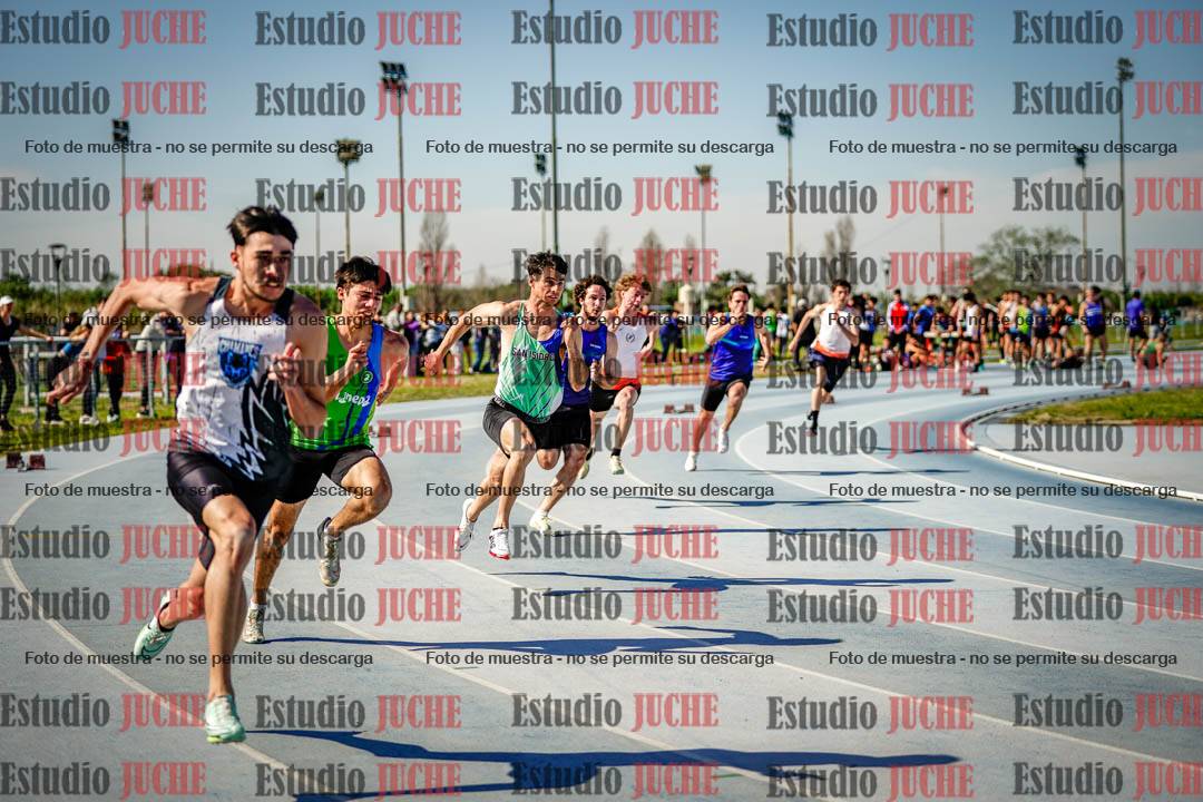 Fotos de los 200 m de varones