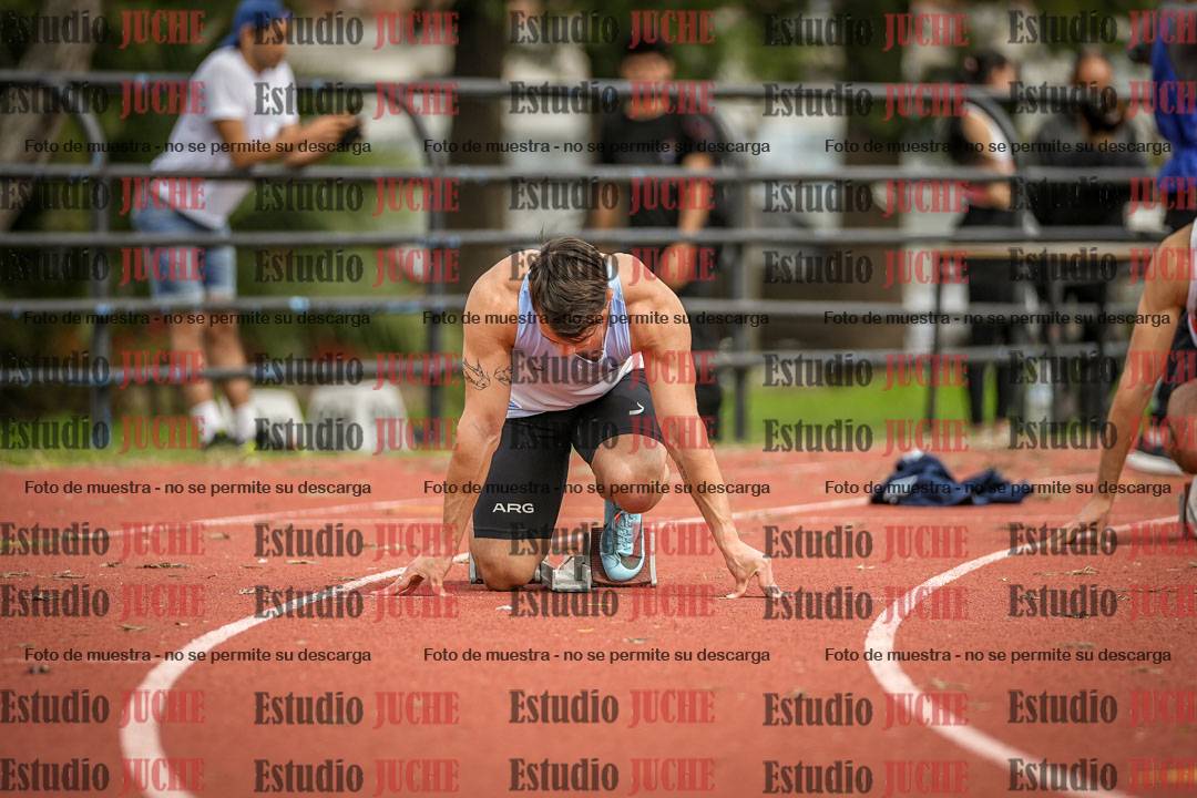 Fotos de los 200 m llanos de varones