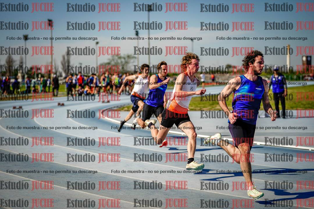Fotos de los 200 m de varones