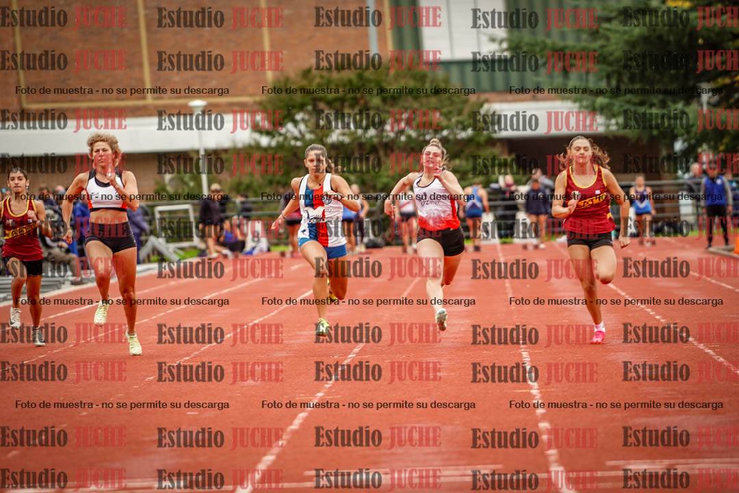 Fotos de los 100 m llanos de mujeres