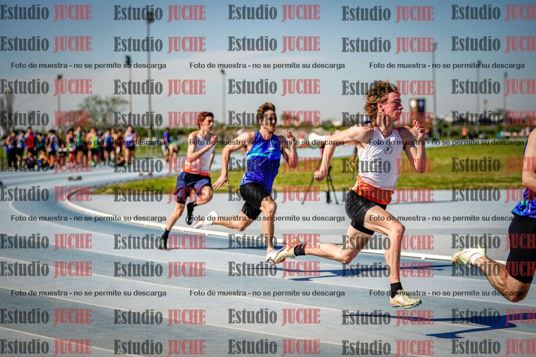Fotos de los 200 m de varones
