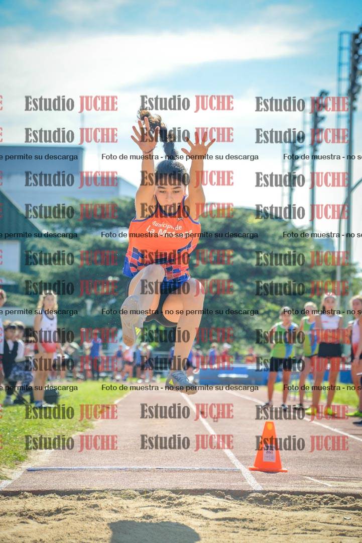 Fotos del salto en largo de mujeres - U16