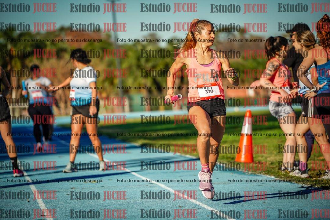 Fotos durante los relevos