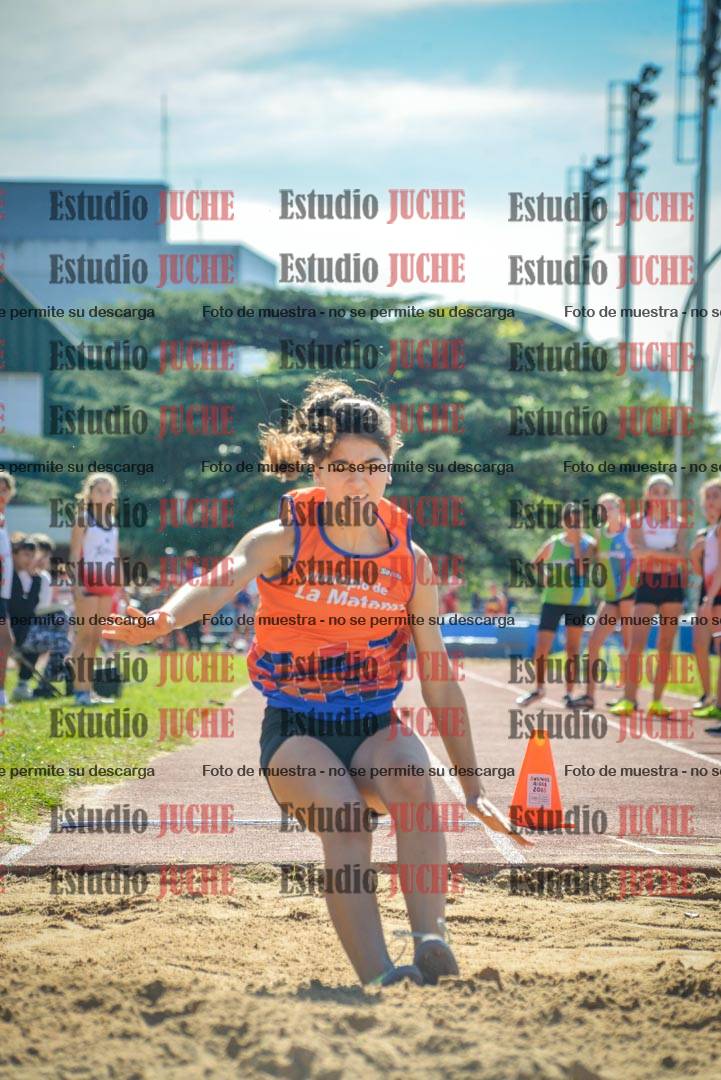 Fotos del salto en largo de mujeres - U16