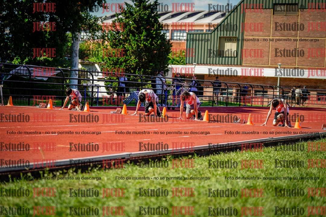 Fotos de los 80 m llanos de varones