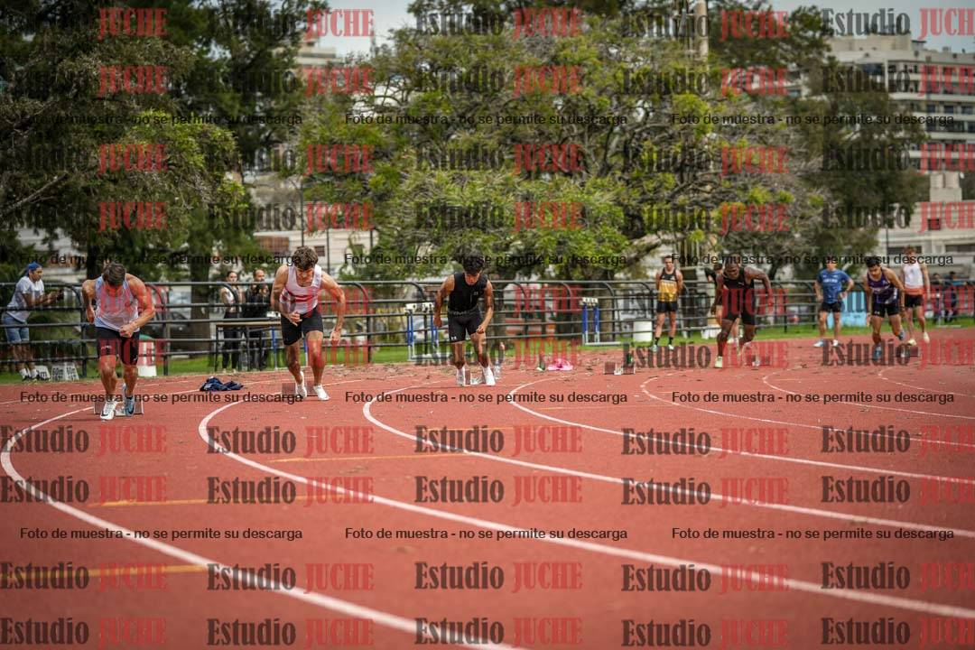 Fotos de los 200 m llanos de varones