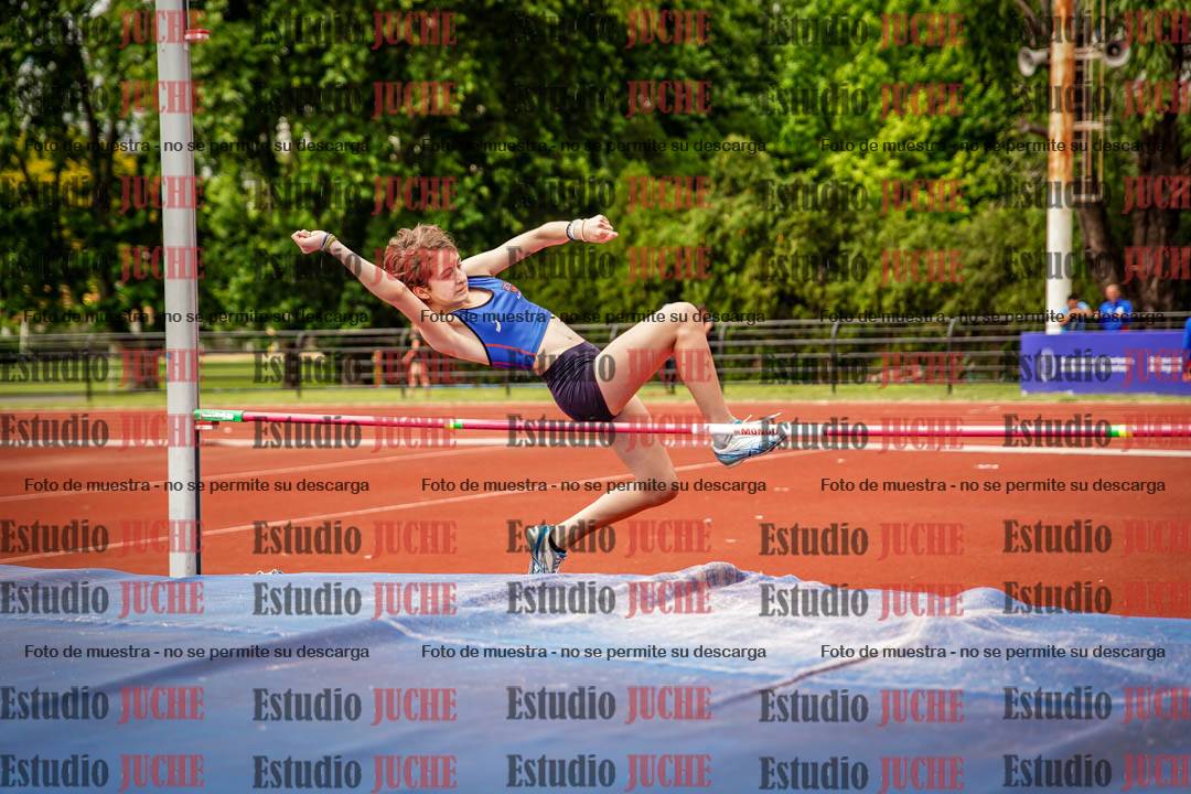 Fotos del salto en alto de mujeres