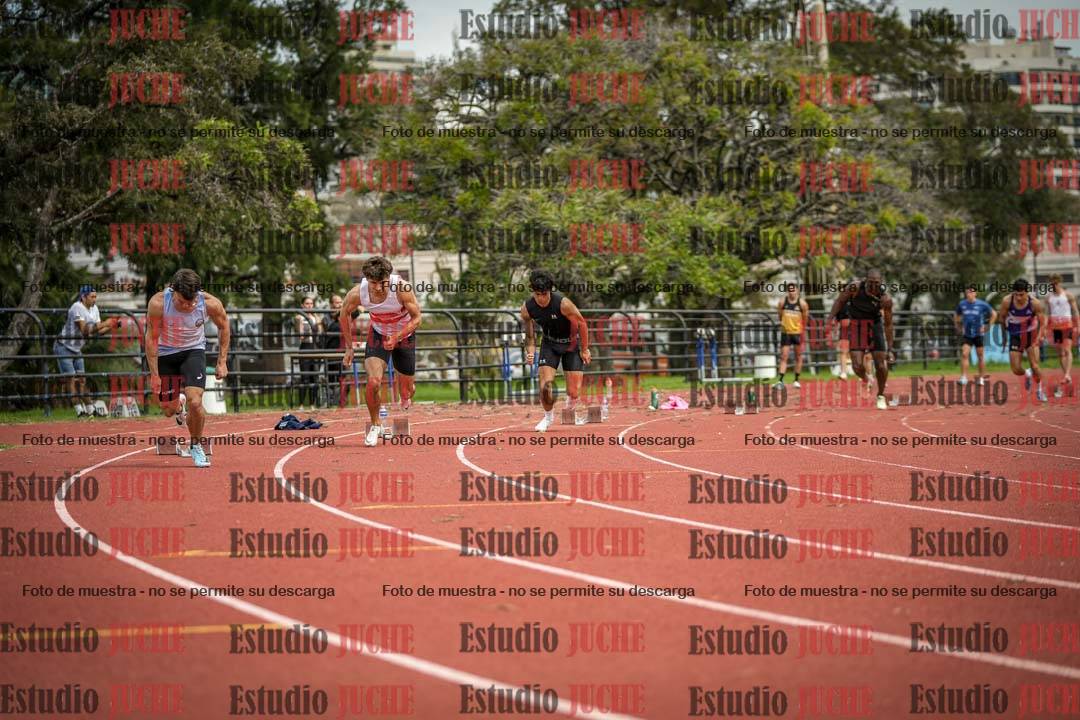 Fotos de los 200 m llanos de varones