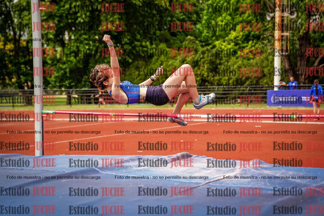 Fotos del salto en alto de mujeres