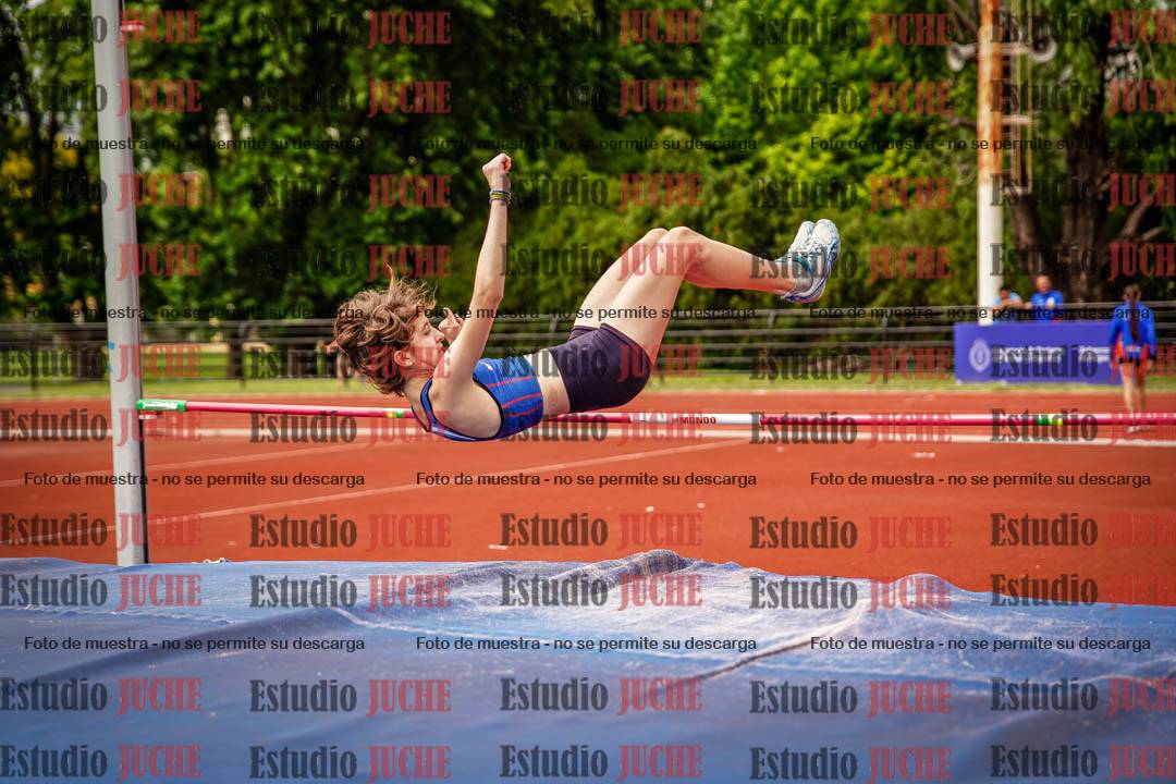 Fotos del salto en alto de mujeres