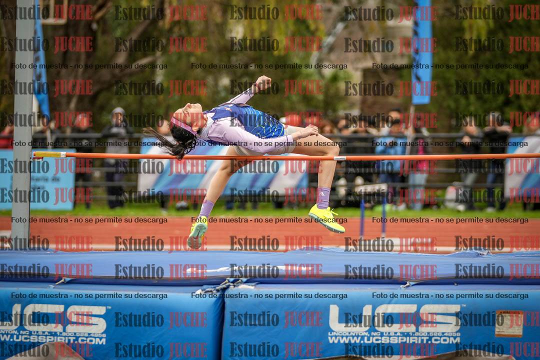 Fotos del salto en alto de mujeres