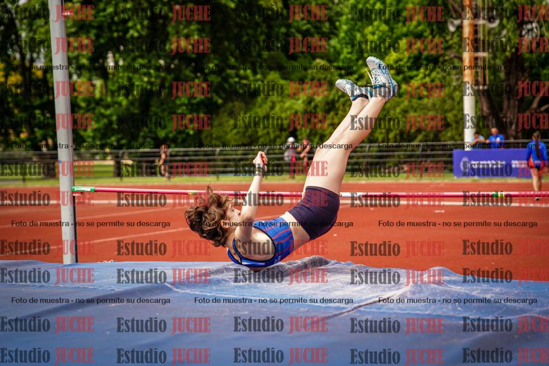 Fotos del salto en alto de mujeres