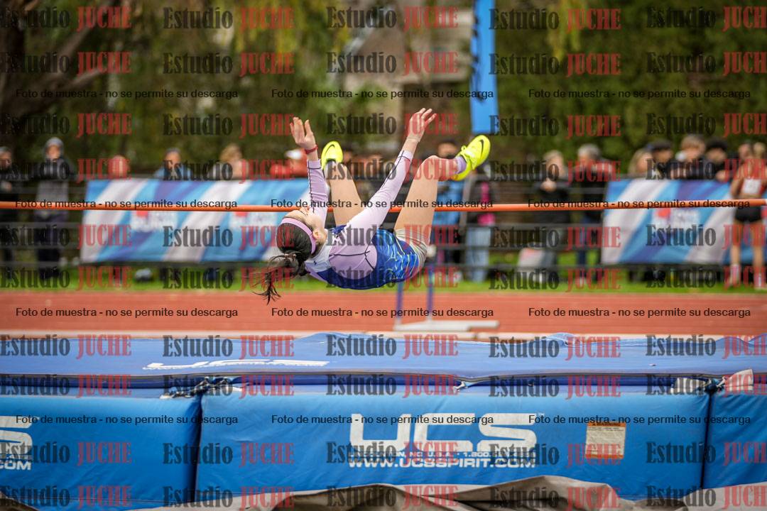 Fotos del salto en alto de mujeres