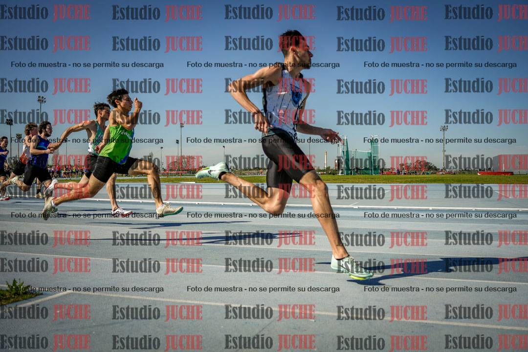 Fotos de los 200 m de varones