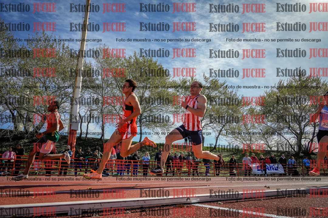 Fotos de los 200 m llanos de varones