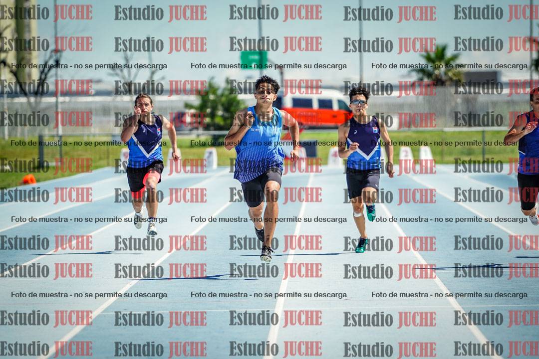 Fotos de los 200 m llanos de varones