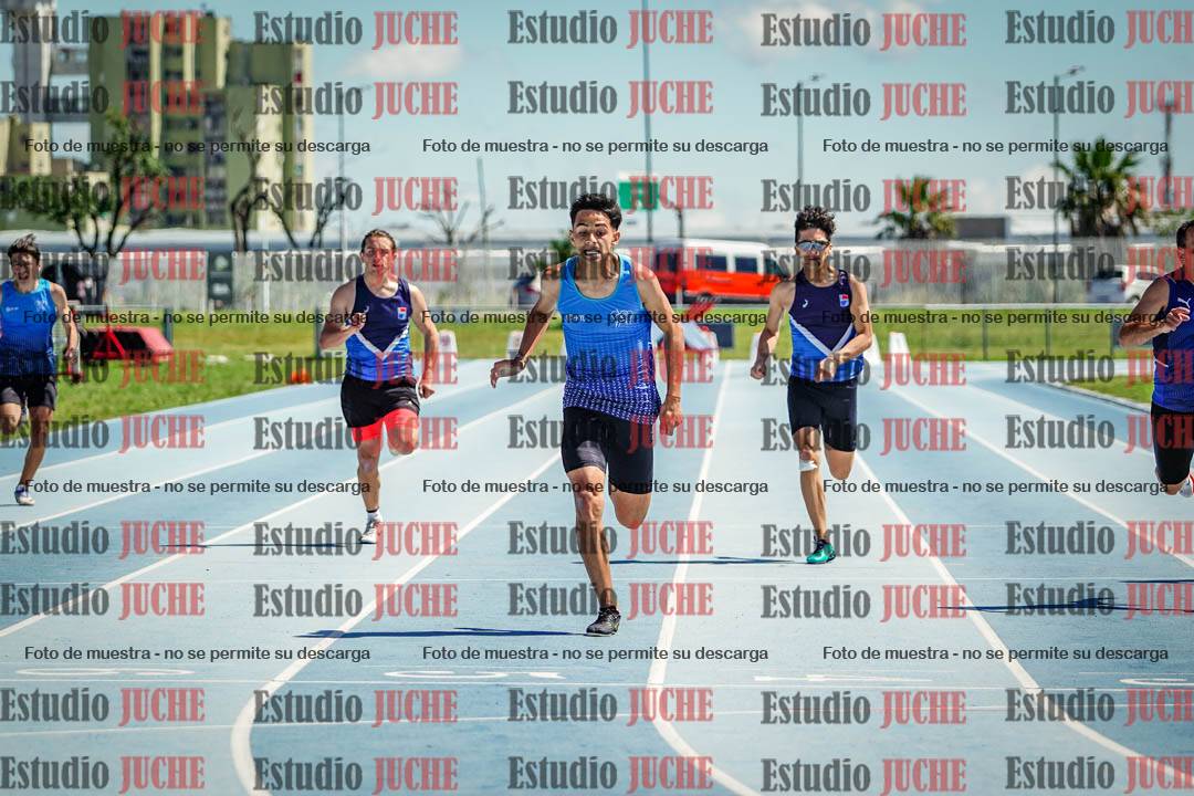 Fotos de los 200 m llanos de varones