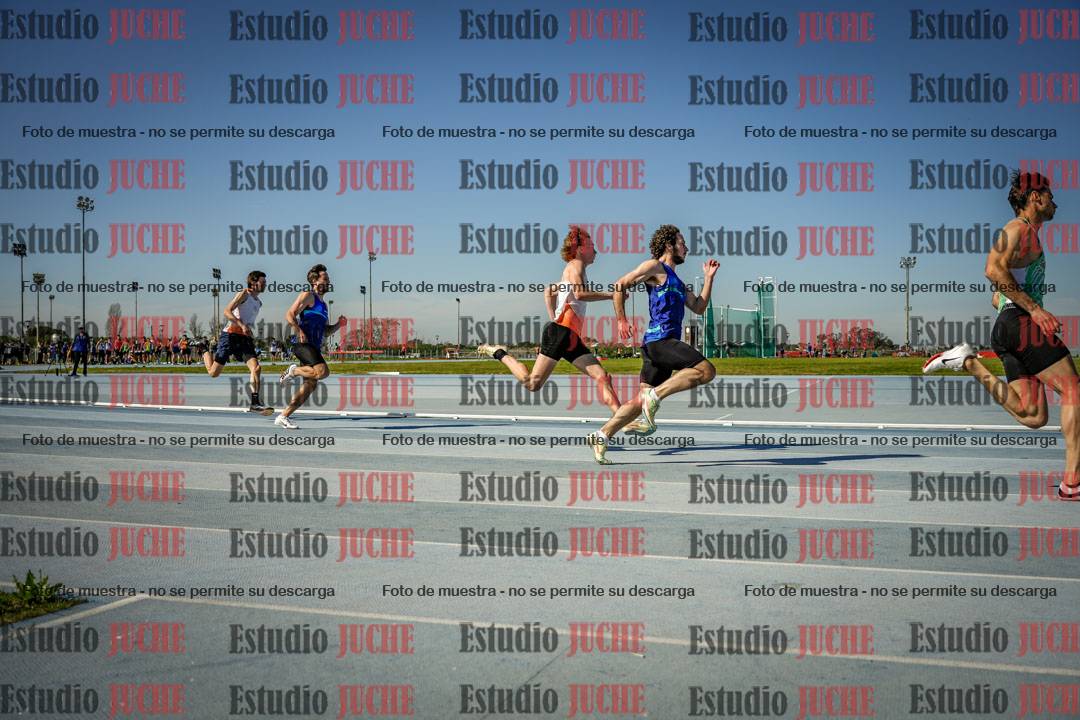 Fotos de los 200 m de varones