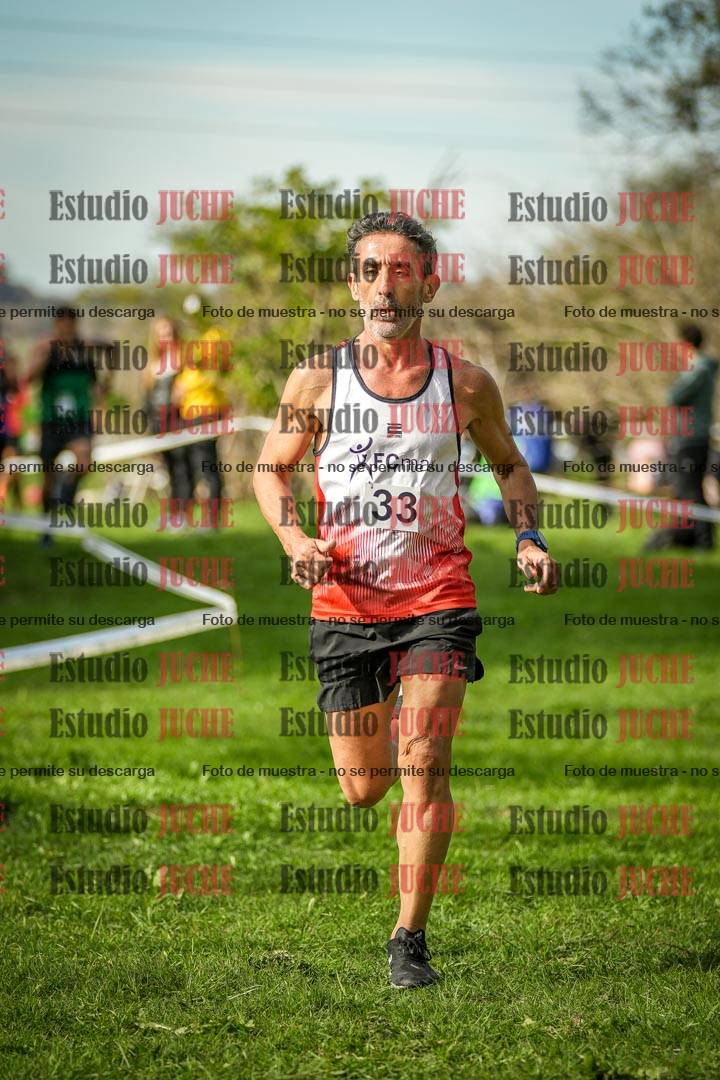 Fotos de la llegada del cross de 4000 m - varones
