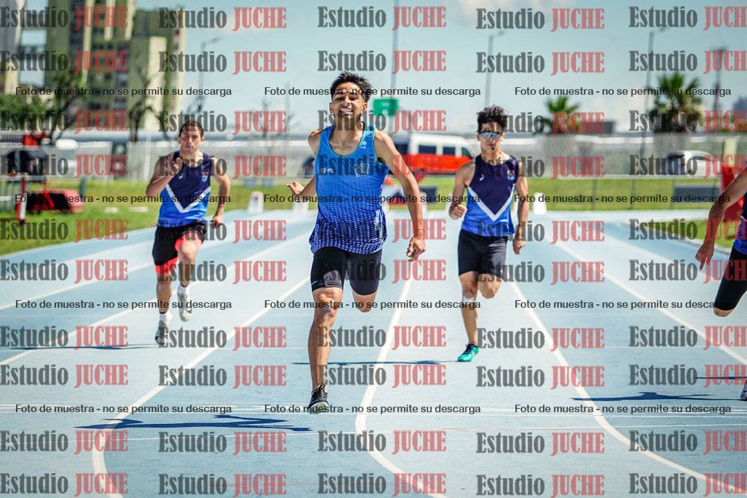 Fotos de los 200 m llanos de varones
