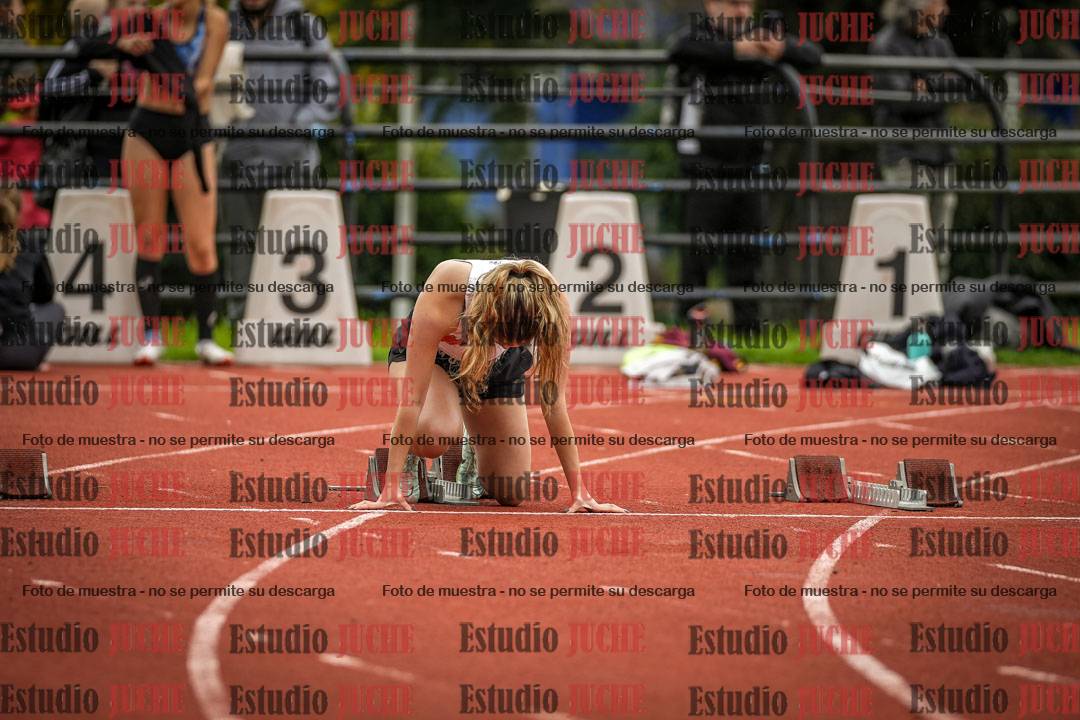 Fotos de los 100 m llanos de mujeres