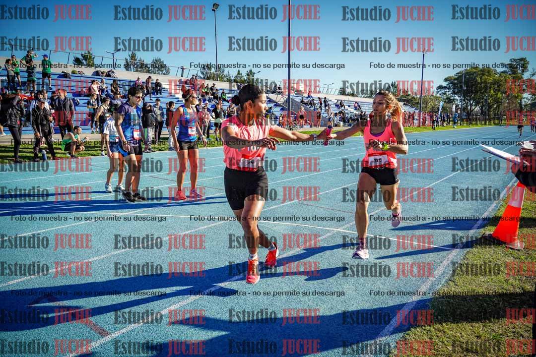 Fotos durante los relevos